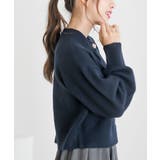 多釦ショート丈ニットカーディガン | rps | 詳細画像17 