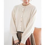 多釦ショート丈ニットカーディガン | rps | 詳細画像30 