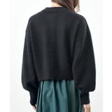 多釦ショート丈ニットカーディガン | rps | 詳細画像37 