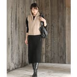 フェザータートルベスト付アンサンブルワンピース | rps | 詳細画像10 