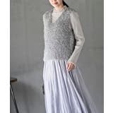 ポップコーンシャギーニットベスト | rps | 詳細画像11 