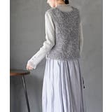 ポップコーンシャギーニットベスト | rps | 詳細画像12 