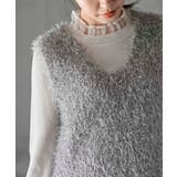 ポップコーンシャギーニットベスト | rps | 詳細画像14 