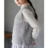 ポップコーンシャギーニットベスト | rps | 詳細画像15 