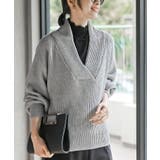 ショールカラーニットプルオーバー | rps | 詳細画像1 