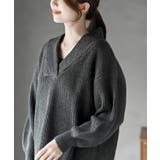 ショールカラーニットプルオーバー | rps | 詳細画像16 