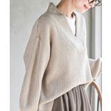 ショールカラーニットプルオーバー | rps | 詳細画像34 