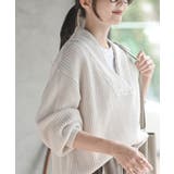 ショールカラーニットプルオーバー | rps | 詳細画像9 