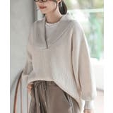 アイボリー | ショールカラーニットプルオーバー | rps