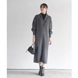 ショールカラーニットワンピース | rps | 詳細画像2 