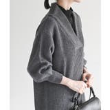 ショールカラーニットワンピース | rps | 詳細画像7 