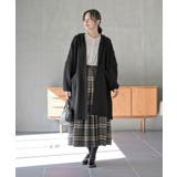 フード付きロングニットカーディガン | rps | 詳細画像10 