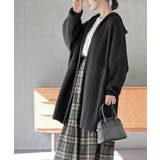 フード付きロングニットカーディガン | rps | 詳細画像11 