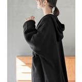 フード付きロングニットカーディガン | rps | 詳細画像15 