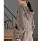 フード付きロングニットカーディガン | rps | 詳細画像23 