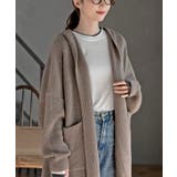 フード付きロングニットカーディガン | rps | 詳細画像25 