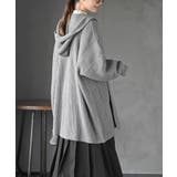 フード付きロングニットカーディガン | rps | 詳細画像27 