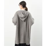 フード付きロングニットカーディガン | rps | 詳細画像35 