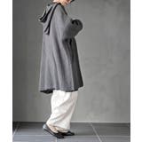 フード付きロングニットカーディガン | rps | 詳細画像5 