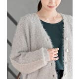 シャギーVネックショートカーディガン | rps | 詳細画像14