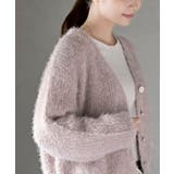 シャギーVネックショートカーディガン | rps | 詳細画像25