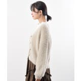 シャギーVネックショートカーディガン | rps | 詳細画像26