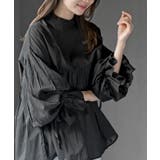 コットンボイルフリルネックピンタックブラウス | rps | 詳細画像15 