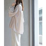 コットンボイルフリルネックピンタックブラウス | rps | 詳細画像19 