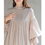 コットンボイルフリルネックピンタックブラウス | rps | 詳細画像22 