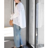 コットンボイルフリルネックピンタックブラウス | rps | 詳細画像5 