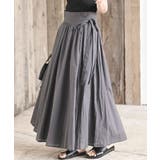 ボリュームロング巻きスカート | rps | 詳細画像1 