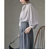 ボリューム袖フリルネックブラウス | rps | 詳細画像13