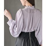 ボリューム袖フリルネックブラウス | rps | 詳細画像26