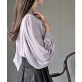 ボリューム袖フリルネックブラウス | rps | 詳細画像27