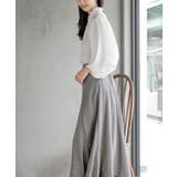 ボリューム袖フリルネックブラウス | rps | 詳細画像3