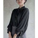 ボリューム袖フリルネックブラウス | rps | 詳細画像35