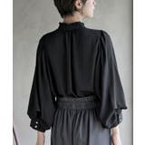 ボリューム袖フリルネックブラウス | rps | 詳細画像36