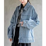 ブルー | BIGデニムブルゾン | rps