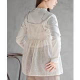 花柄刺繍前開きダブルリボンキャミチュニック | rps | 詳細画像15 