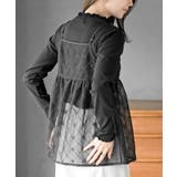 花柄刺繍前開きダブルリボンキャミチュニック | rps | 詳細画像23 