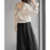 ホットフィックスクロスフリルペプラムブラウス | rps | 詳細画像19 