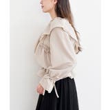 ホットフィックスクロスフリルペプラムブラウス | rps | 詳細画像25 