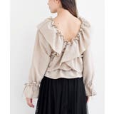 ホットフィックスクロスフリルペプラムブラウス | rps | 詳細画像26 