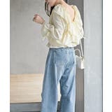 ホットフィックスクロスフリルペプラムブラウス | rps | 詳細画像4 