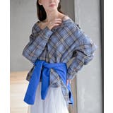 ブルー | ワッフルチェック2WAYシャツ | rps