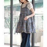 ワッフルチェックリボンキャミチュニック | rps | 詳細画像11 