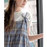 ワッフルチェックリボンキャミチュニック | rps | 詳細画像14 