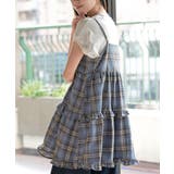 ワッフルチェックリボンキャミチュニック | rps | 詳細画像15 