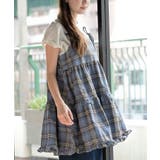 ワッフルチェックリボンキャミチュニック | rps | 詳細画像17 