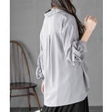 変形袖タックスキッパーブラウス | rps | 詳細画像16